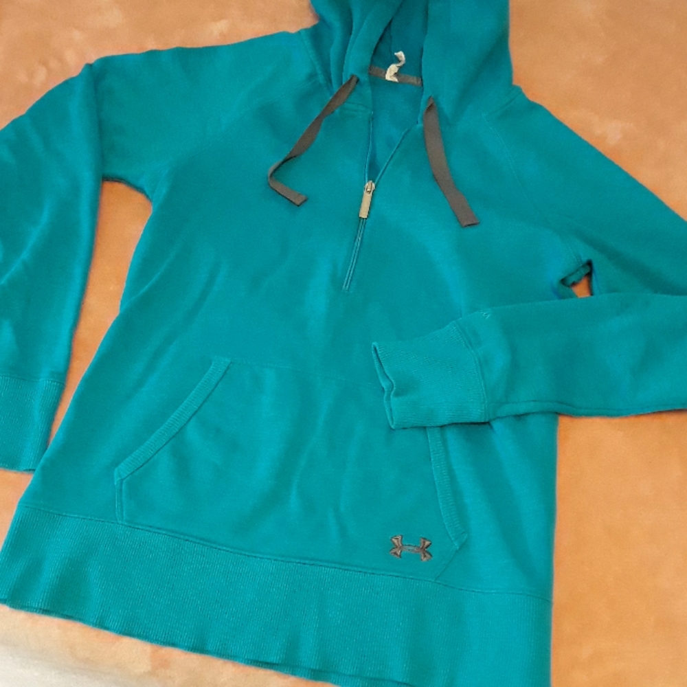 Underamour storm hoodie. Ocean blue. Size md